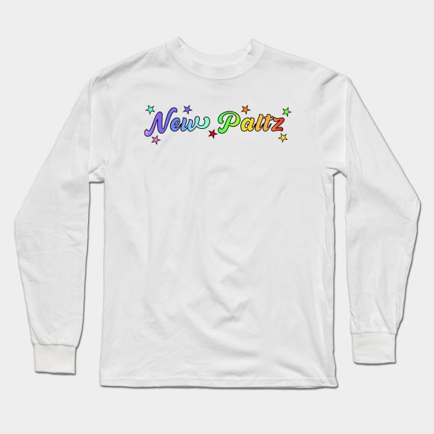 New Paltz Rainbow Stars Long Sleeve T-Shirt by lolsammy910